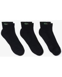 Lacoste - 3-Pack Mid-Length Sport Socks - Lyst
