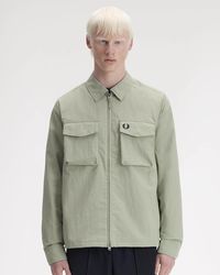 Fred Perry - Ripstop Pocket Overshirt - Lyst