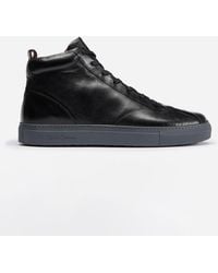 Oliver Sweeney - Defeza Calf Leather Retro Hi-Tops - Lyst