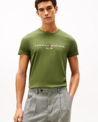 Tommy Hilfiger - Tommy Logo Basic T-Shirt - Lyst