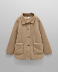 Joules - Sadie Longline Fleece Jacket - Lyst