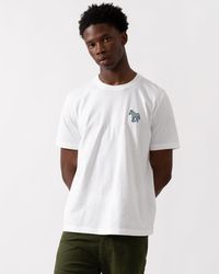 Paul Smith - Ps Reg Fit Small Zebra Logo T-Shirt - Lyst