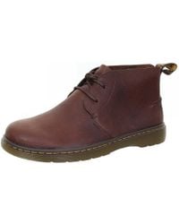 dr martens desert boots brown
