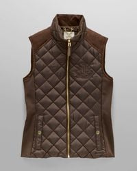 Joules - Braemar Luxe Quilted Gilet - Lyst