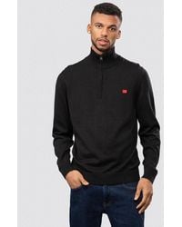 HUGO - San Quintus-C 1/4 Zip Pullover Size: L - Lyst
