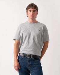 Paul Smith - Ps Regular Fit Cotton Zebra Logo T-Shirt - Lyst