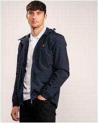 lyle and scott half zip jacket