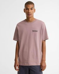 Barbour - Moonwell Relaxed Graphic T-Shirt - Lyst