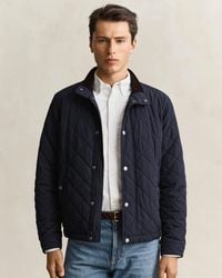 GANT - Quilted Jacket - Lyst