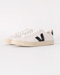 Veja - Campo Leather Trainers - Lyst