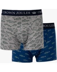 Joules - 2 Pack Crown Boxers - Lyst