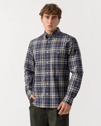 GANT - Regular Fit Poplin Check Shirt - Lyst