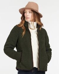 Barbour - Lavenham Fleece Jacket - Lyst
