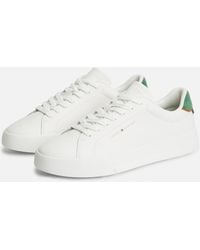 Tommy Hilfiger - Court Leather Detail Trainer - Lyst