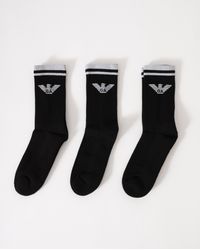 Emporio Armani - 3-Pack Socks Em000554-Af18145/ Mc061 - Lyst