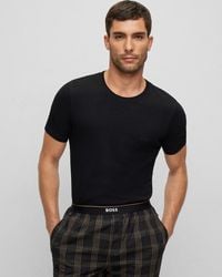 BOSS - 3 Pack Classic Regular Fit Crew Neck T-Shirts Nos Size: L - Lyst