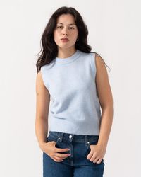 Joules - Holly Crew Neck Knit Tank Top - Lyst