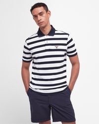 Barbour - Stripe Tailored Sports Polo - Lyst
