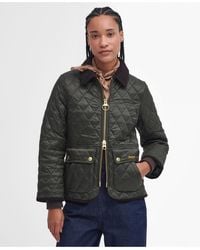 Barbour - Fitted Beadnell Quilted Jacket - Lyst