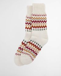 Barbour - Kingsford Fair Isle Socks - Lyst