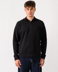 BOSS - Sweat 1/4 Zip Sweatshirt - Lyst
