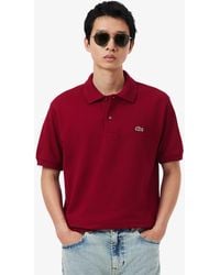 Lacoste - Classic Fit L.12.12 Short Sleeve Polo Shirt Size: L - Lyst