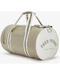 Fred Perry - Recycled Polyester Classic Barrel Bag - Lyst