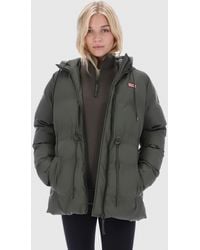 HUNTER - Lemhi Pu Coated Puffer Jacket - Lyst