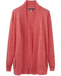 ladies coral cardigan