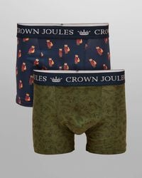 Joules - 2 Pack Crown Boxers - Lyst