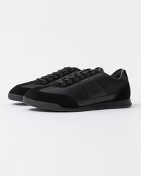 BOSS - Nitan Low-Top Trainers With Structured Trims - Lyst