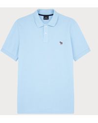 Paul Smith - Ps Regular Fit Cotton-piqué Zebra Logo Polo Shirt - Lyst