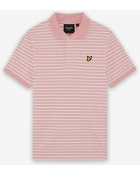 Lyle & Scott - Pique Breton Polo Shirt - Lyst