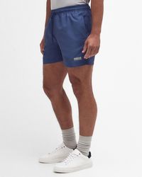 Barbour - Small Logo Swimming Shorts - Lyst