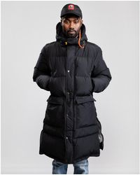 Parajumpers Hooded Down Long Bear High Fill Parka - Black