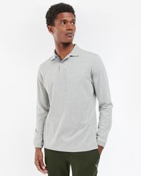 Barbour - Sports Long Sleeve Polo Shirt - Lyst