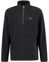 Barbour - Essentials Half Zip Fleece - Lyst