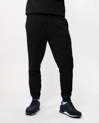 BOSS - Sestart Cotton-terry Tracksuit Bottoms With Logo Patch Nos - Lyst