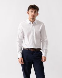 Ted Baker - Baxters Long Sleeve Slim Stretch Shirt - Lyst