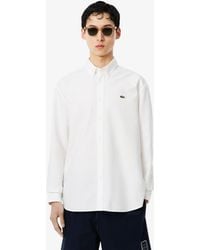 Lacoste - Casual Oxford Long Sleeve Shirt - Lyst