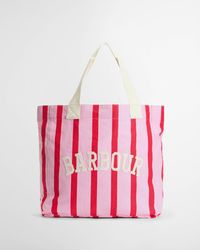 Barbour - Emily Stripe Tote Bag - Lyst