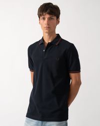 Fred Perry - Twin Tipped Signature Polo Shirt - Lyst