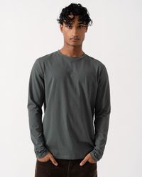 BOSS - Tchark Long Sleeve Stretch Cotton T-Shirt - Lyst