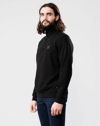 BOSS - Zetrust 1/4 Zip Sweatshirt - Lyst