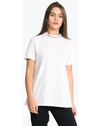 white t shirt tommy hilfiger womens
