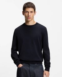 HUGO - San Cassius-C2 Crew Neck Jumper - Lyst