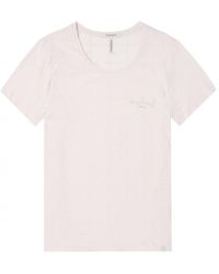 Maison Scotch - Crew Neck 7 Lights Of Day Artworks Tee Size: L - Lyst