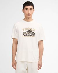 Barbour - Shifter Graphic Print T-Shirt - Lyst
