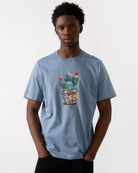 Paul Smith - Ps Regular Fit Cactus Graphic T-Shirt - Lyst