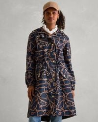 Joules - Holkham Packable Printed Raincoat 223704 Bridle - Lyst